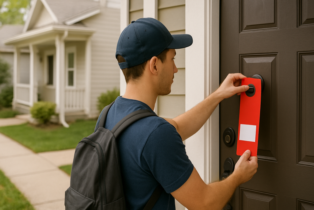 Door Hanger Distribution