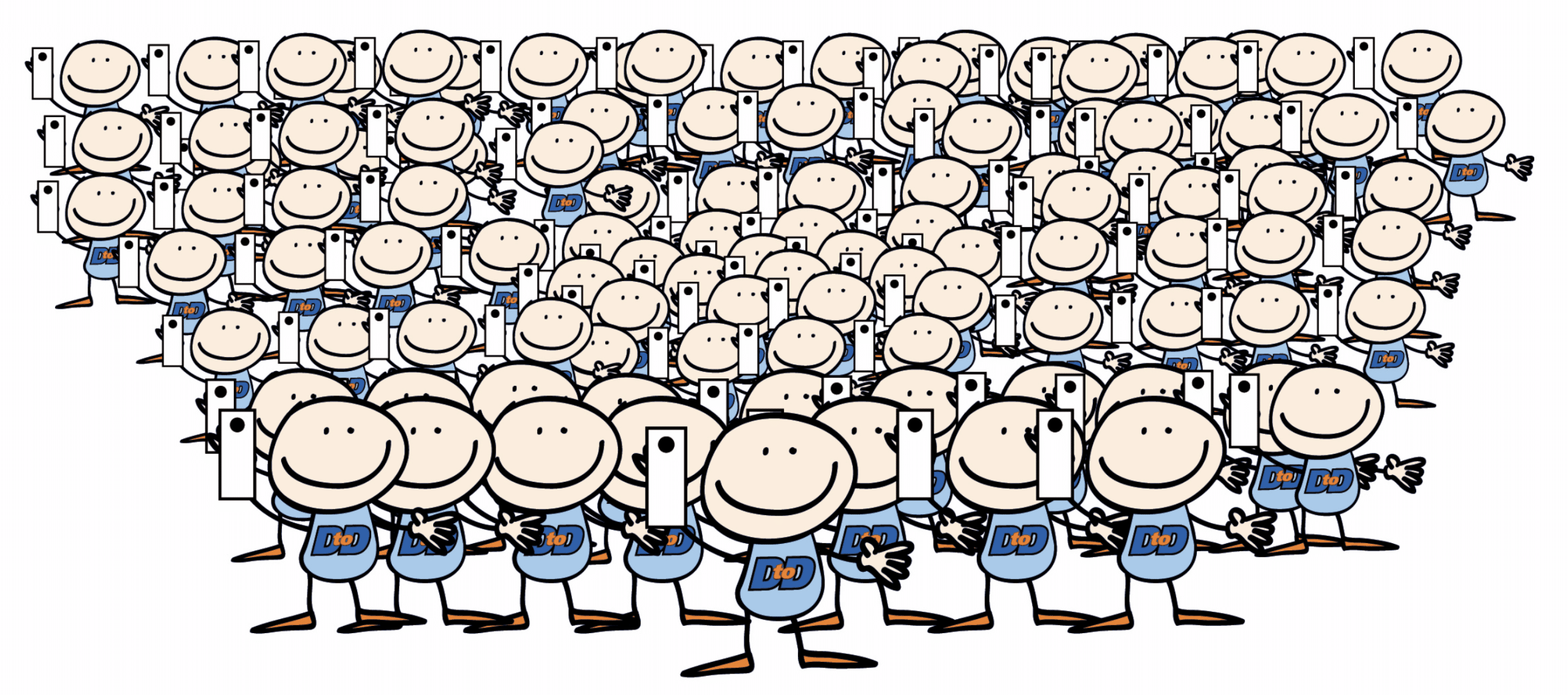 Direct to Door Marketing distribution crew serving New York City