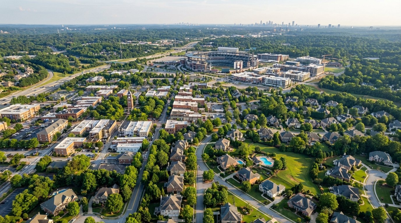 Distribution coverage across Cobb County