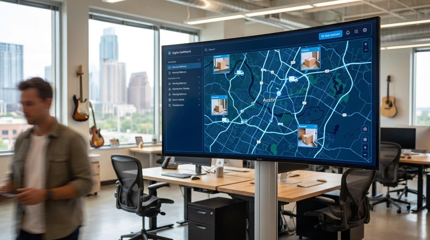 Austin delivery tracking and proof of delivery through AI Management Platform