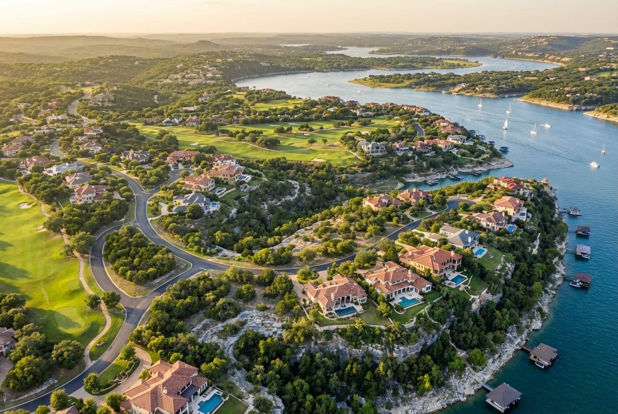 Door hanger distribution in Lakeway and Bee Cave Hill Country