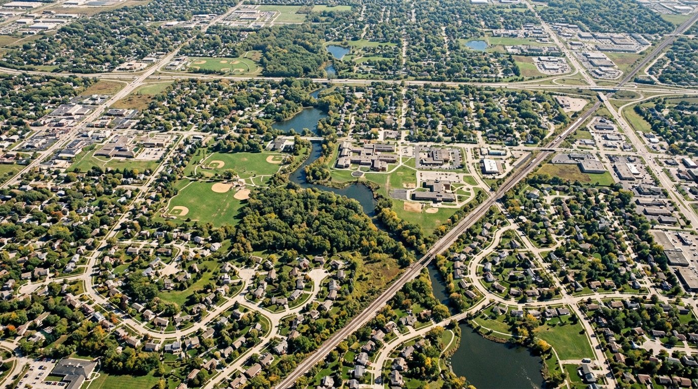 Door hanger distribution across DuPage County