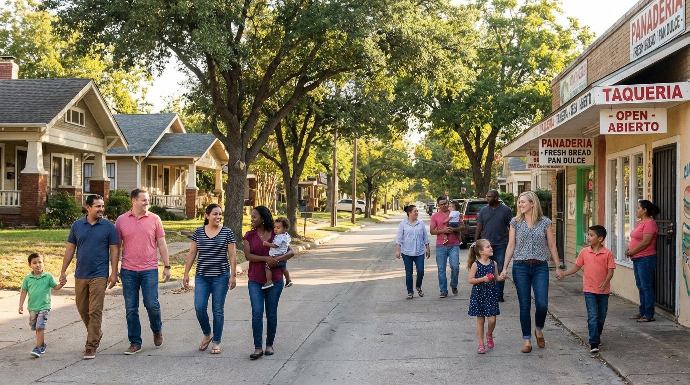 Bilingual door hanger distribution serving Dallas's diverse communities