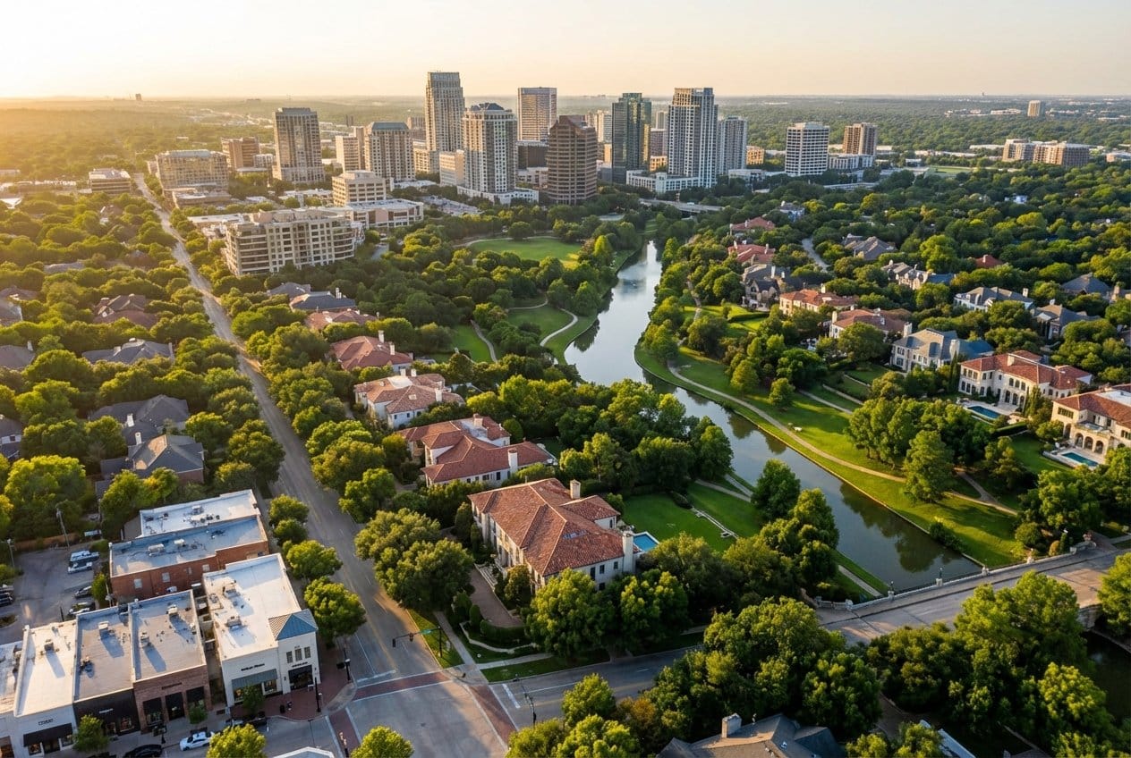 Door hanger distribution in Uptown Dallas and Highland Park