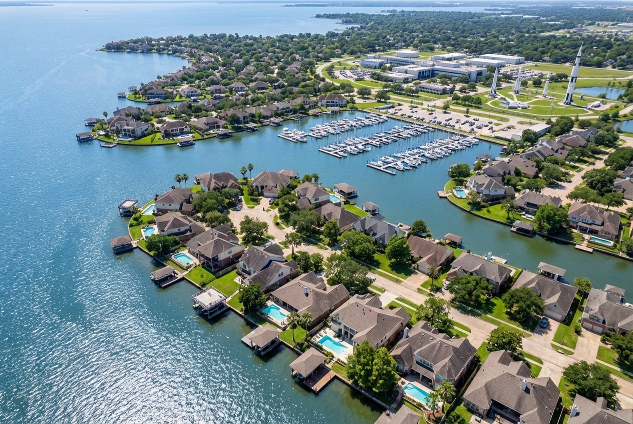 Door hanger distribution in Clear Lake and Galveston coastal communities