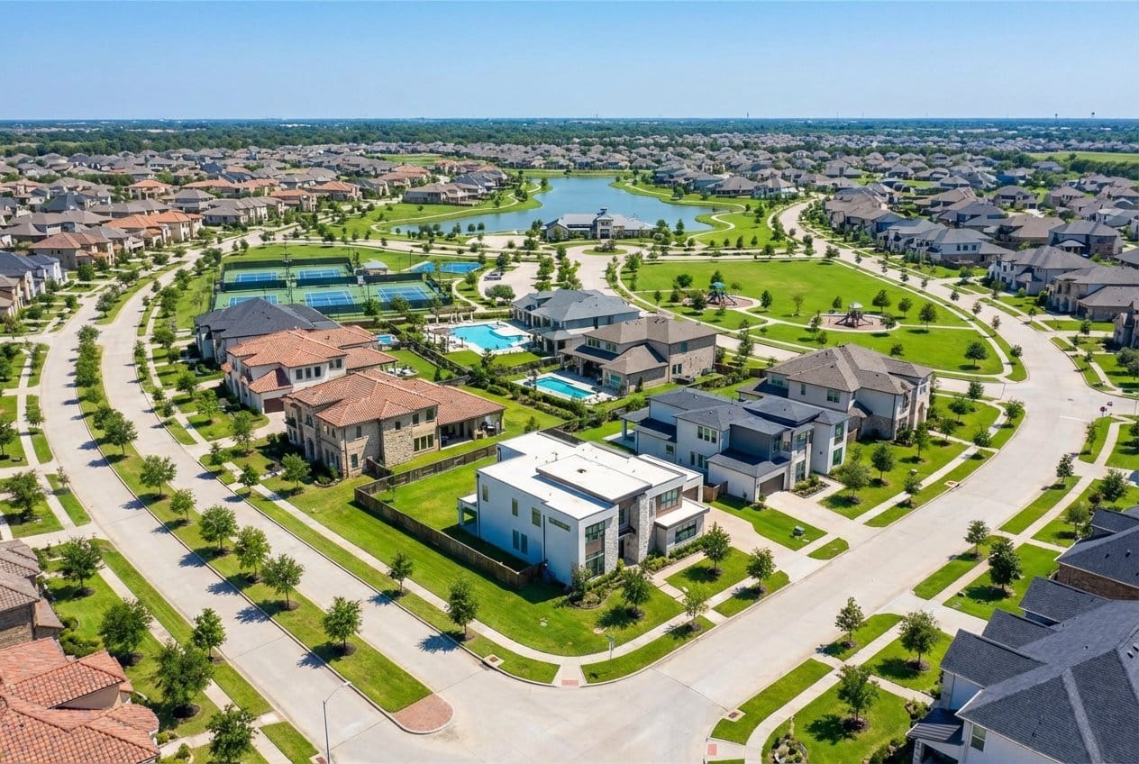 Door hanger distribution in Katy and Sugar Land suburbs of Houston
