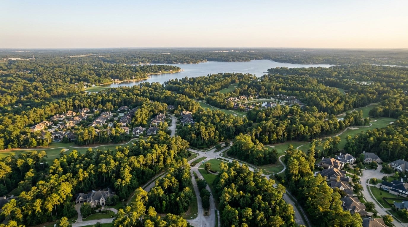Door hanger distribution in Montgomery County covering The Woodlands Conroe and Spring