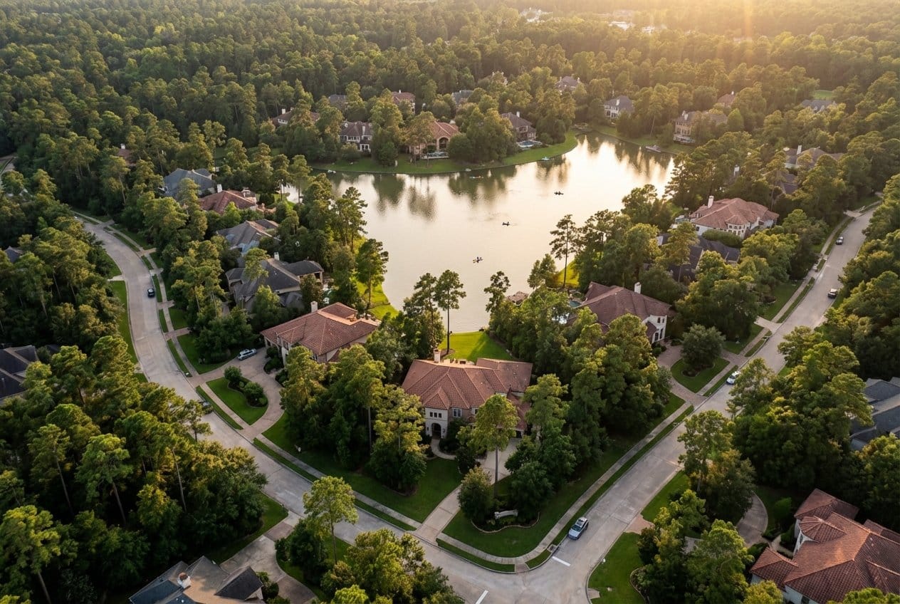Door hanger distribution in The Woodlands and Spring area north of Houston