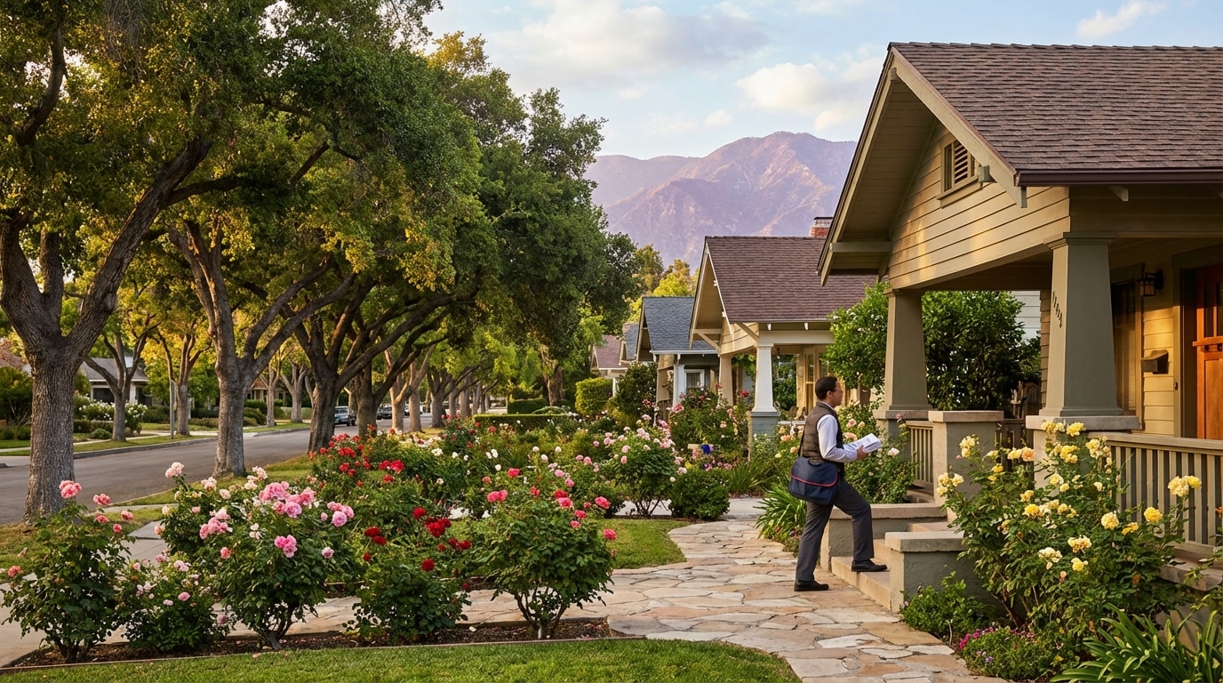 Door hanger distribution in San Gabriel Valley and Pasadena