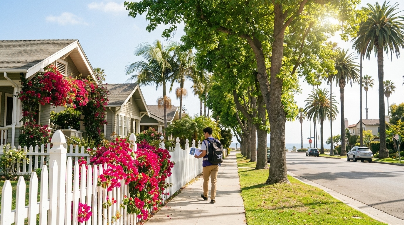 Door hanger distribution in Westside LA and Santa Monica