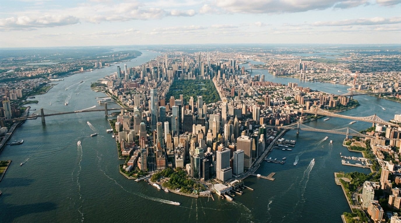 Door hanger distribution across Manhattan