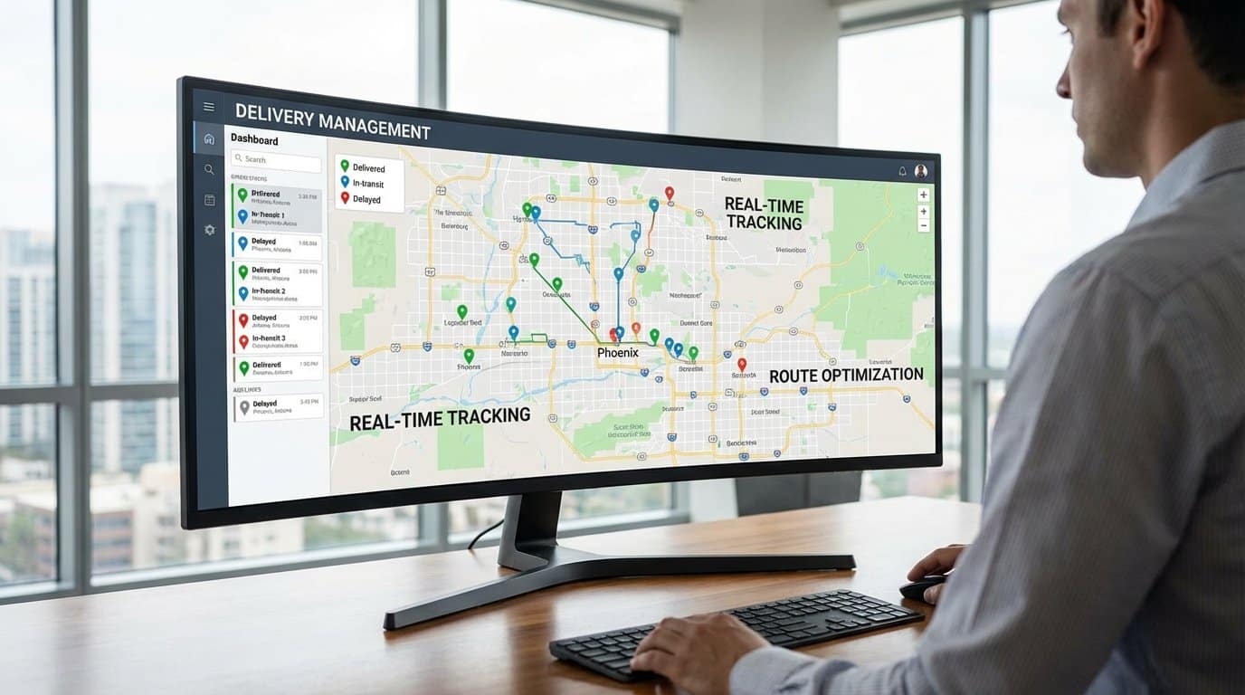 Phoenix delivery tracking AI platform