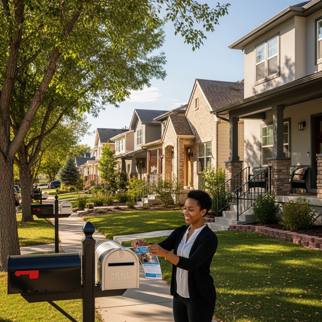 Door hanger distribution in Aurora and Centennial neighborhoods