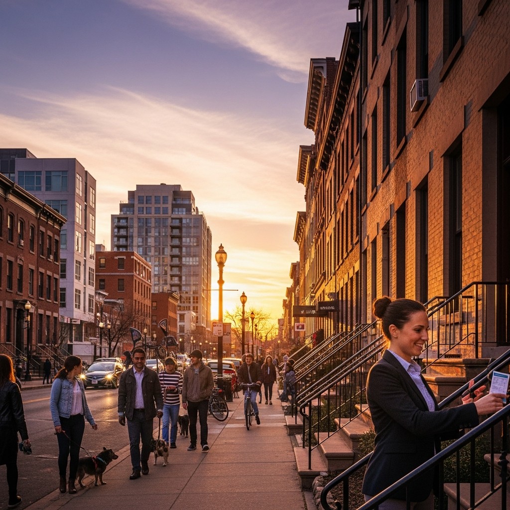 Door hanger distribution in downtown Denver LoDo and RiNo neighborhoods
