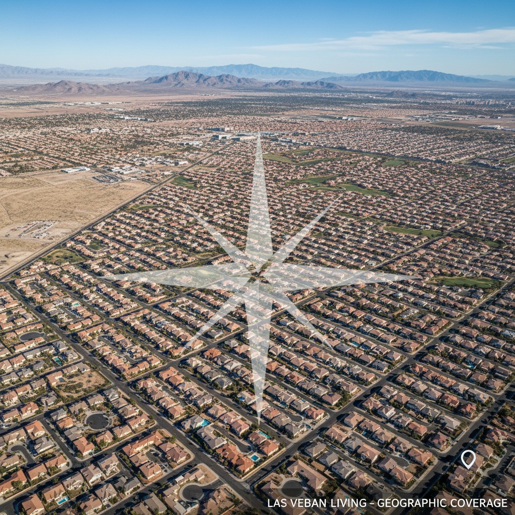 Clark County Nevada including Las Vegas Valley coverage for door hanger distribution