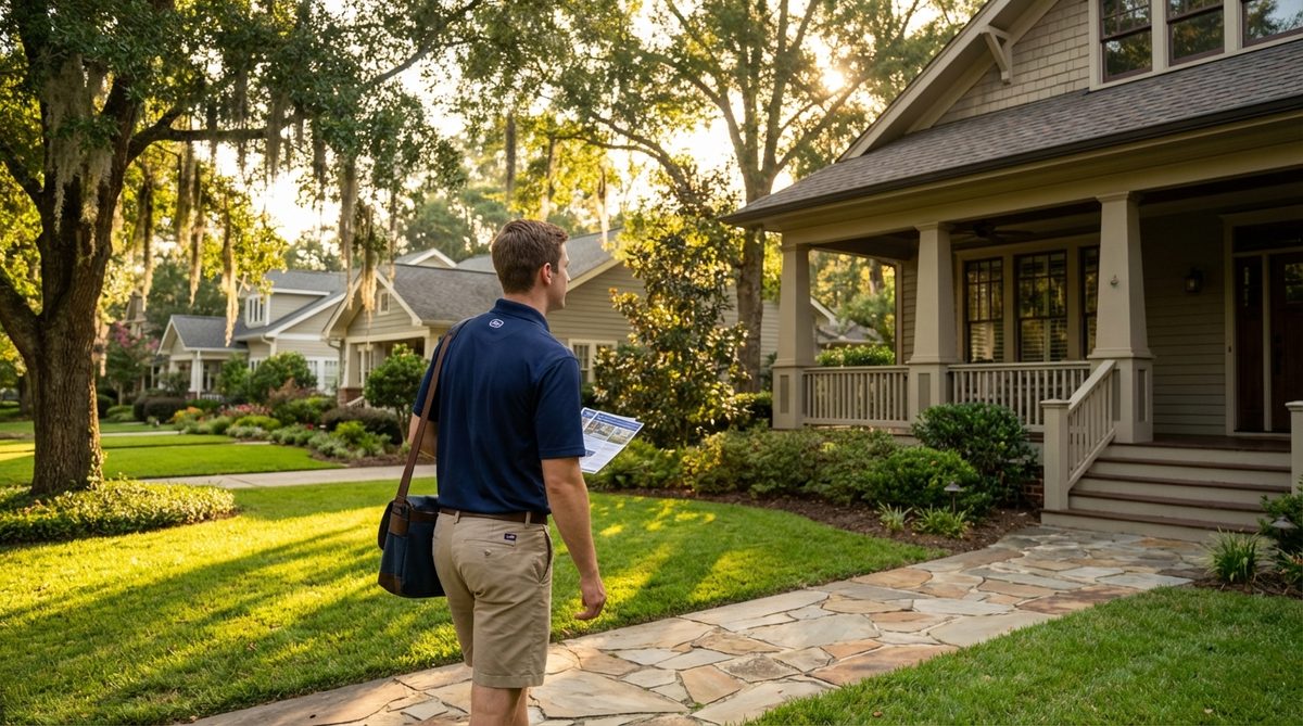 Professional flyer delivery service in Raleigh North Carolina residential neighborhoods