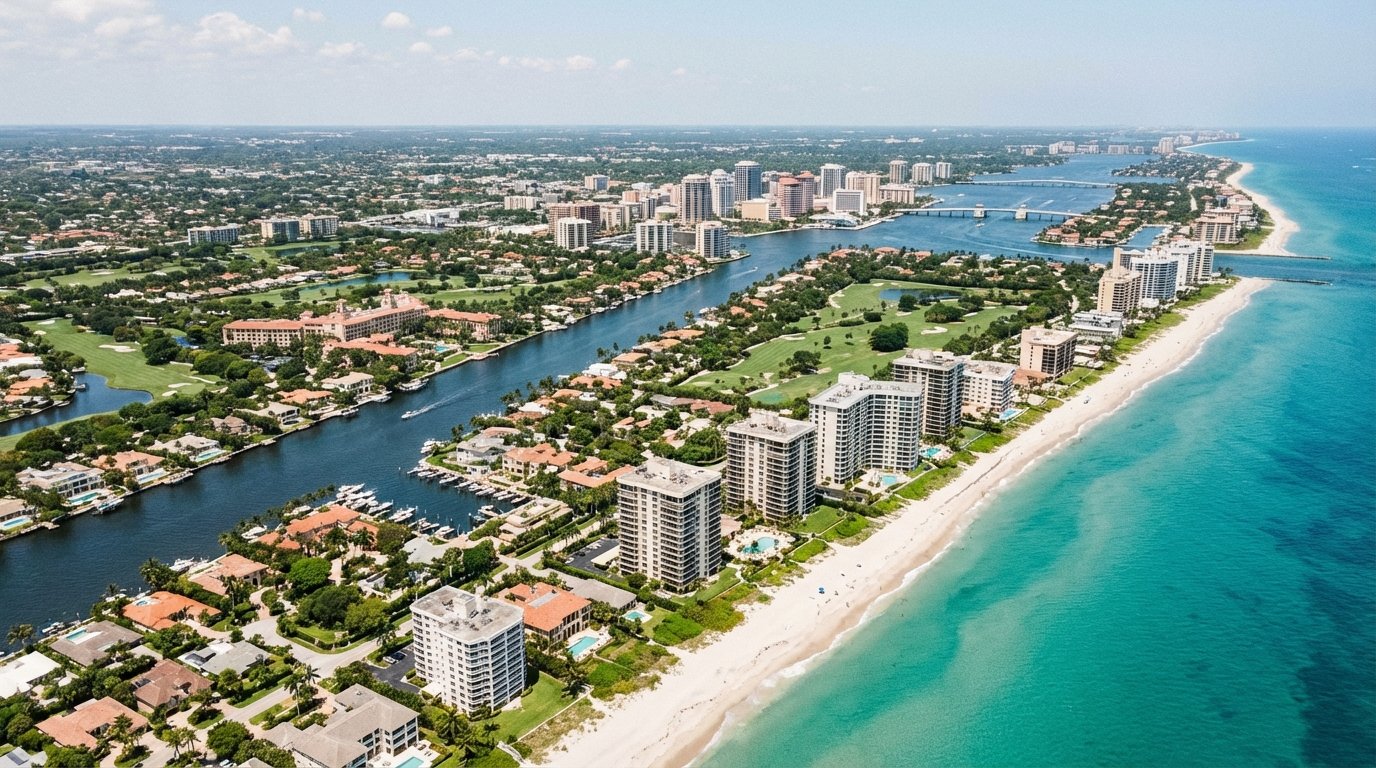 Flyer distribution across Palm Beach County