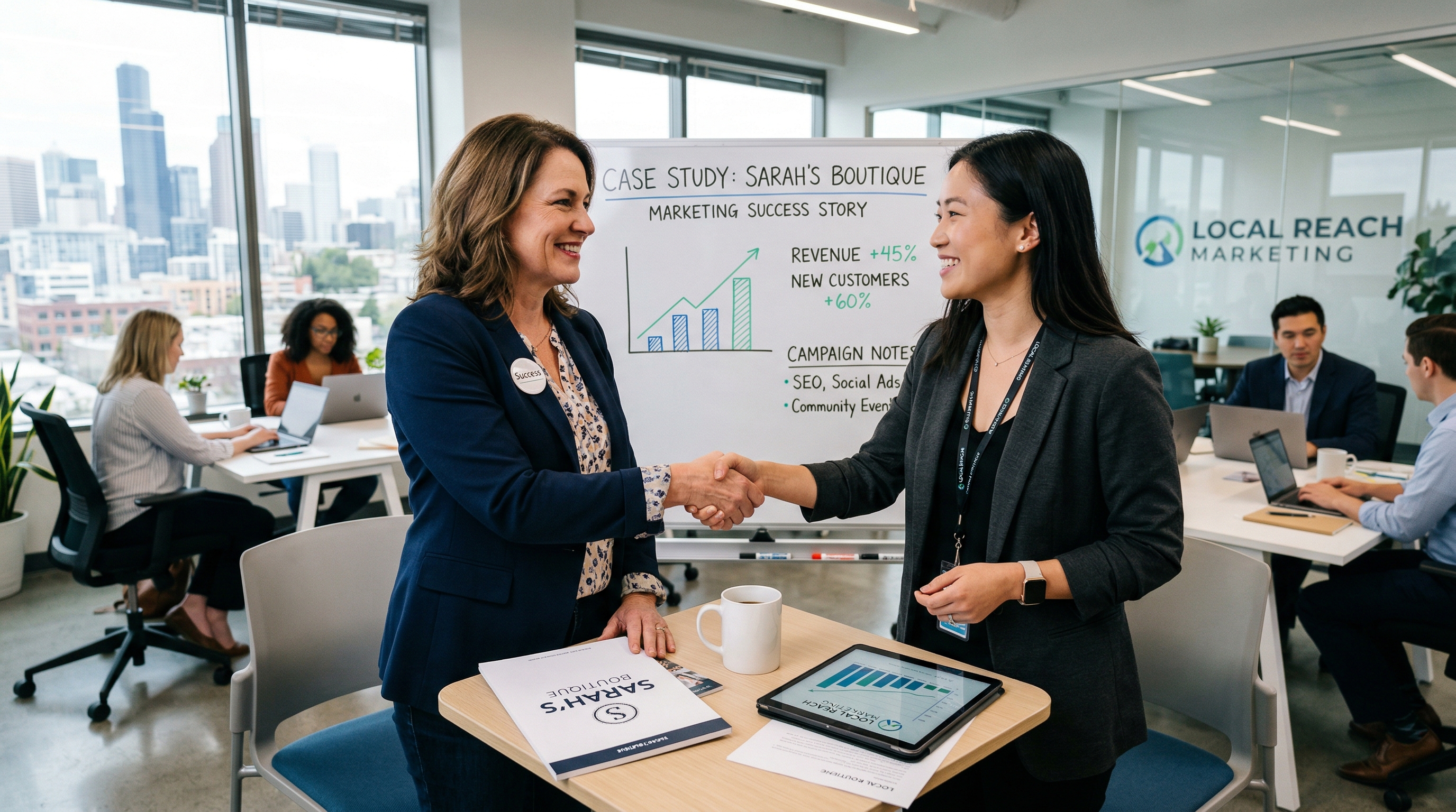 Door hanger distribution campaign case study results